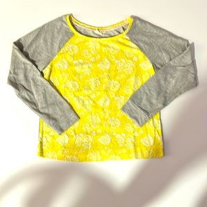 Ace delivery raglan sweatshirt with jacquard French terry fabric size Medium